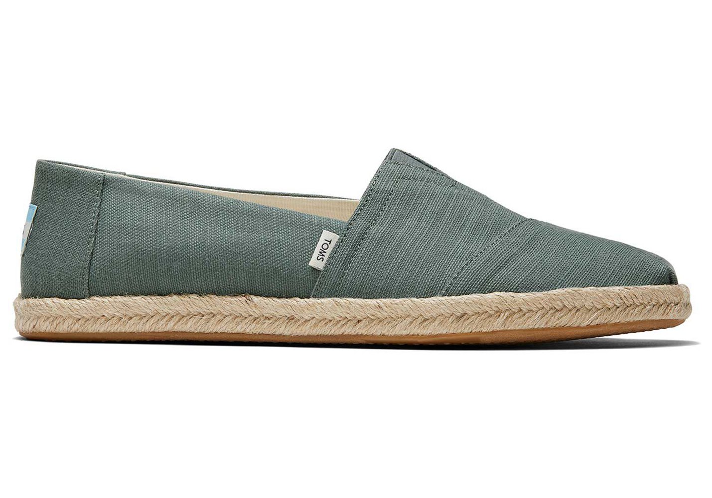 Toms Alpargata Rope Espadrille Green - Mens - 07523-EXBA